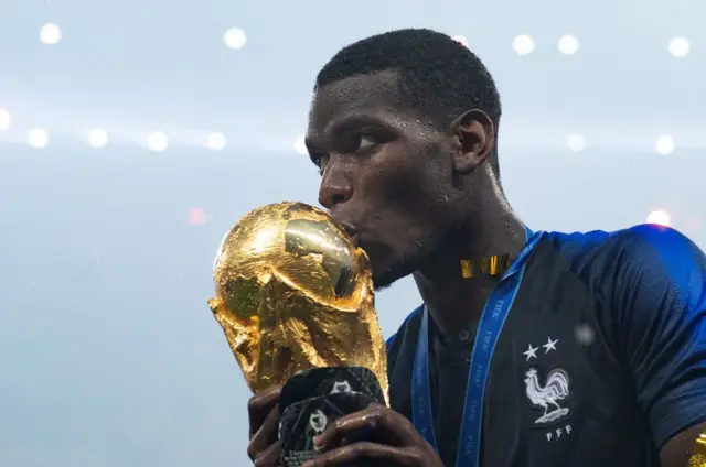 Champion du monde 2018 avec la France
