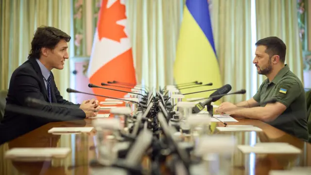 जेलेन्स्की र ट्रुडो