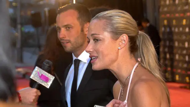 Oscar Pistorius y Reeva Steenkamp