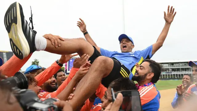 வெற்றியுடன் விடைபெற்ற ராகுல் டிராவிட்