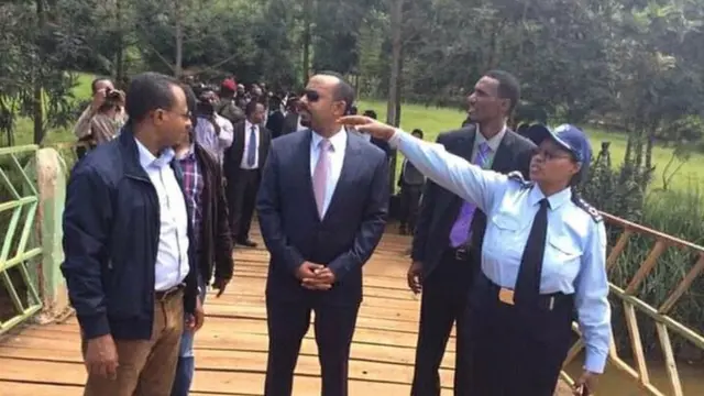 Komaander Tanaanyee Walduu MM Abiyiifi Obbo Lammaa waliin