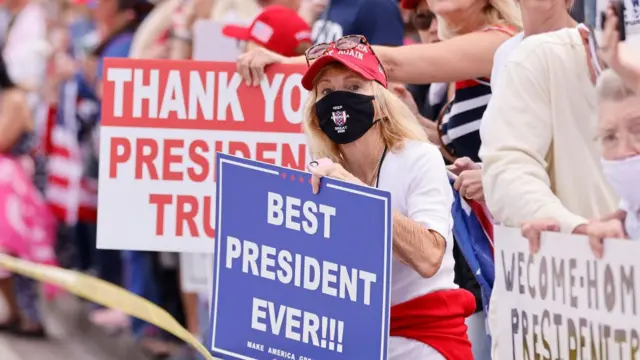 Seguidores de Trump.