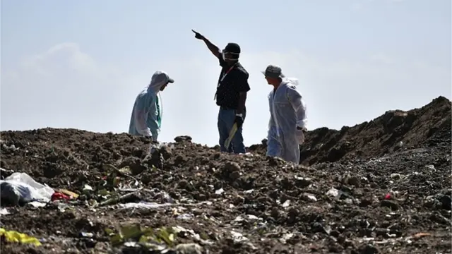 Ibi ti ijamba baalu Ethiopia ti ja lulẹ