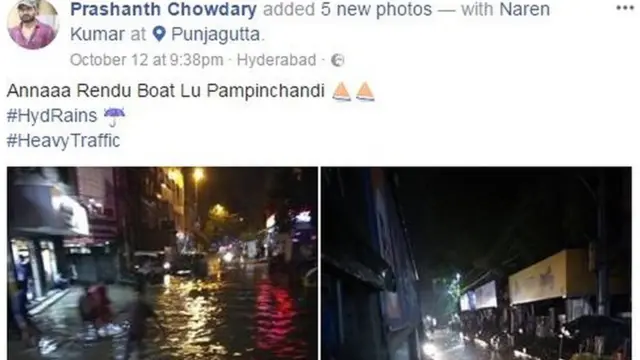 హైదరాబాద్‌పై జోకుల వాన