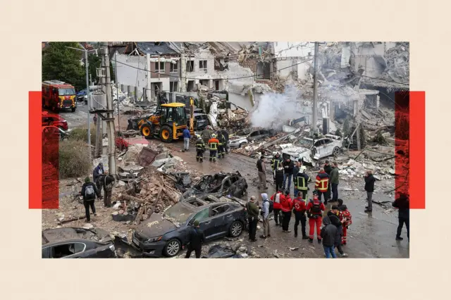 په اوکرایین کې ملکي خلک د روسي بالسټیک توغندیو او ډرونونو له کبله په کورونو کې دننه وژل شوي دي.