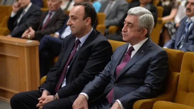 Hrayr Tovmasyan və Serj Sarkisyanın