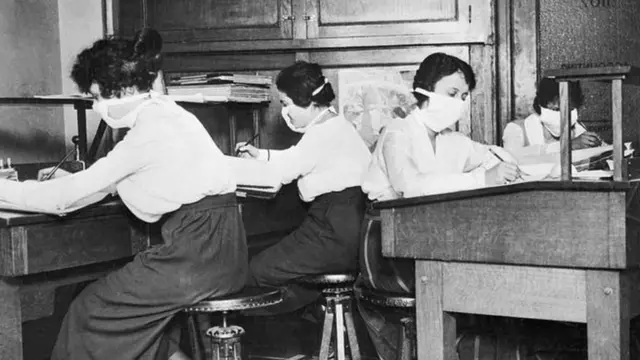 Report believe say di 1918 flu pandemic infect third of di population worldwide