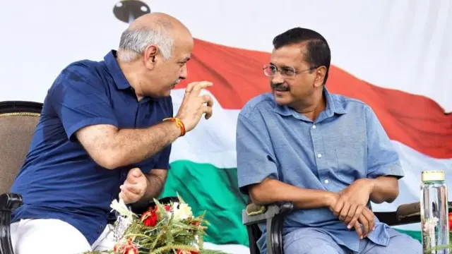 సిసోదియా, కేజ్రీవాల్