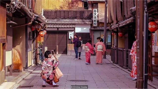 Rua no Japão