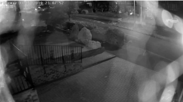 Video doorbell footage captured audio of several gunshots