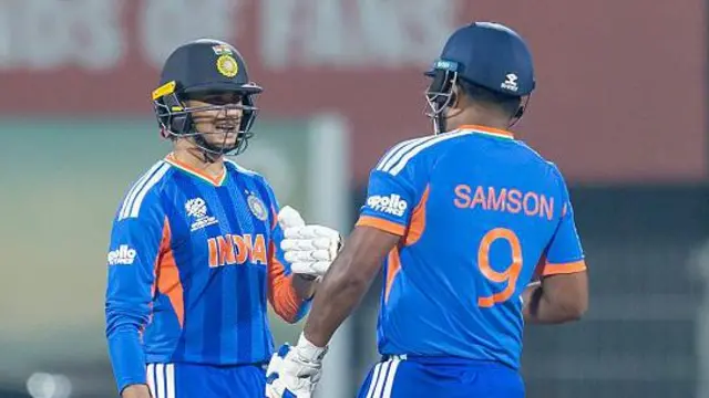 ஜிம்பாப்வேவுக்கு எதிராக அபிஷேக் சர்மா அதிரடி - முதல் விக்கெட்டை இழந்த இந்தியா