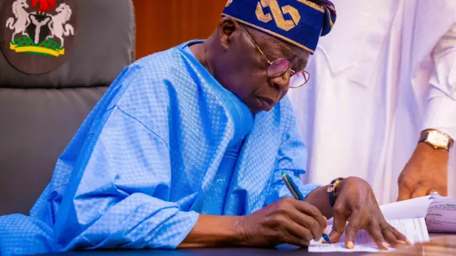 Onyeisiala Naịjirịa bụ Bola Ahmed Tinubu