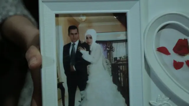 Sevda-İdris Karakaşoğlu çiftinin bir fotoğrafı