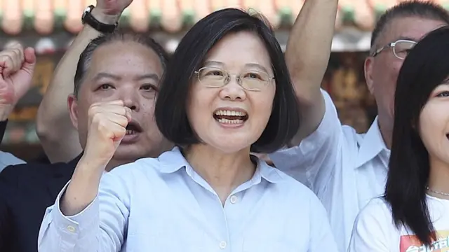 台灣現任總統蔡英文被視為對北京持強硬態度。