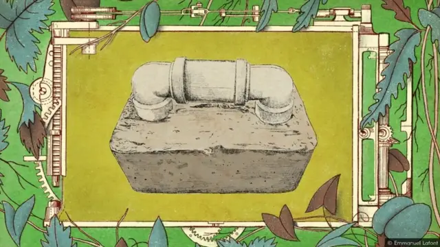 Многи су се окренули кућним пројектима, као што је овај тег за фитнес, направљен уз помоћ цемента и водоводне цеви