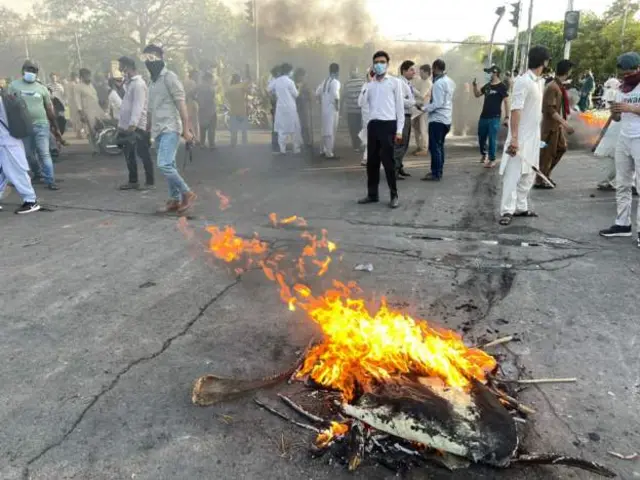 ਪਾਕਿਸਤਾਨ ਵਿੱਚ ਪ੍ਰਦਰਸ਼ਨ