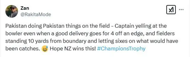 پاکستان بمقابلہ نیوزی لینڈ