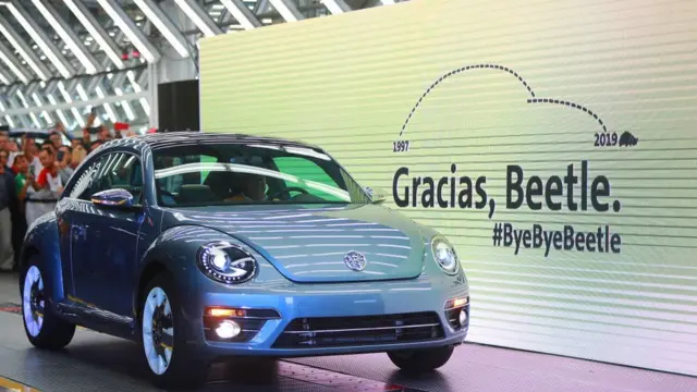 آخرین دستگاه بیتل که در کارخانه فولکس‌واگن در مکزیک تولید شد