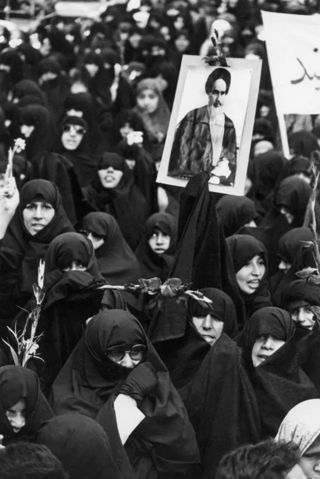 تظاهرات در حمایت از خمینی در شهریور ۵۷