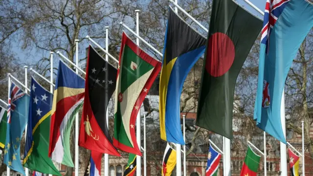 Commonwealth flags