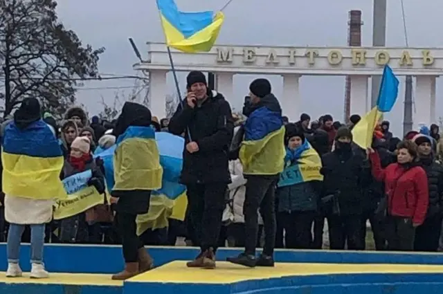 Protests in Melitpol