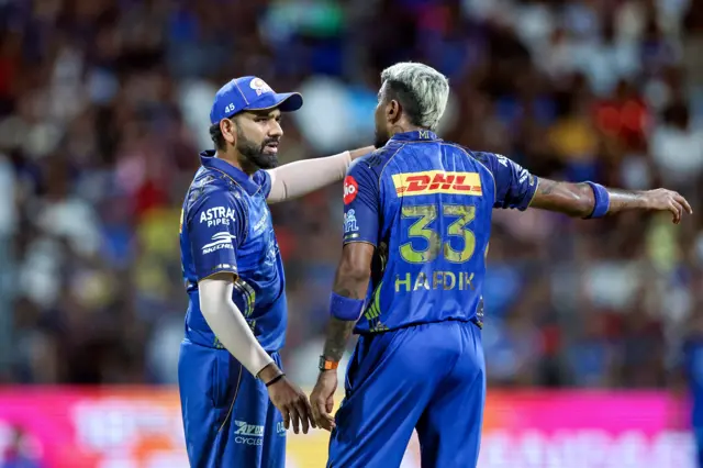 RCB vs MI, ஹர்திக் - ரோஹித், பும்ரா
