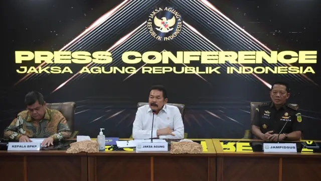 Kejaksaan Agung bersama BPKP menghitung kerugian keuangan negara kasus korupsi tersebut mencapai Rp 8,32 triliun lebih. 