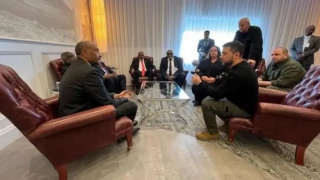 ያልጠበቀው የሱዳን እና የዩክሬን መሪዎች ውይይት