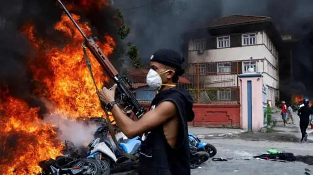 जेन जी आन्दोलनमा लुटिएका हतियार