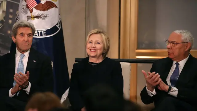 پاول، کلینتون و کری