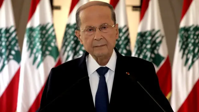 लेबनान के राष्ट्रपति मिशेल आउन