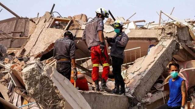 Жекшембиде Мандалайдын түндүк-батышында күчү 5,1 баллга жеткен жер титирөө дагы катталды