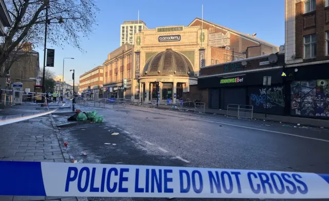 Di scene of Asake concert wia crush happun for Brixton Academy