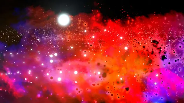 Espacio fosforescente