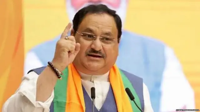 ભાજપના રાષ્ટ્રીય અધ્યક્ષ જે. પી. નડ્ડાએ કૉંગ્રેસની ટીકાના જવાબમાં સોનિયા ગાંધીને વળતો પત્ર લખીને પ્રહાર કર્યા