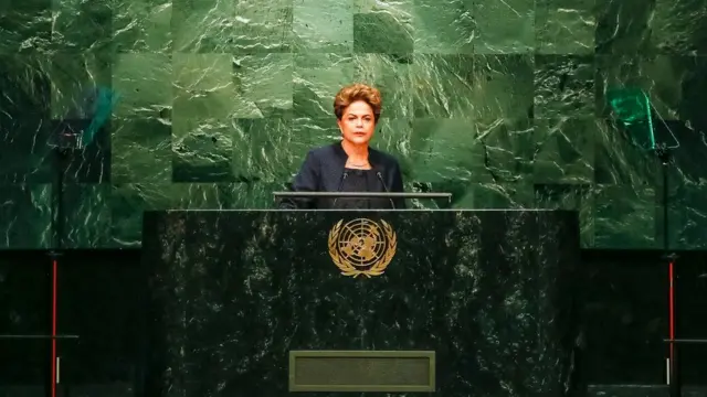 Dilma foi a primeira mulher a fazer o discursofreebet download apkabertura da Assembleia Geral da ONU