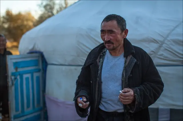 Охота с золотым орлом