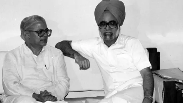 माधव सिंह सोलंकी, मनमोहन सिंह