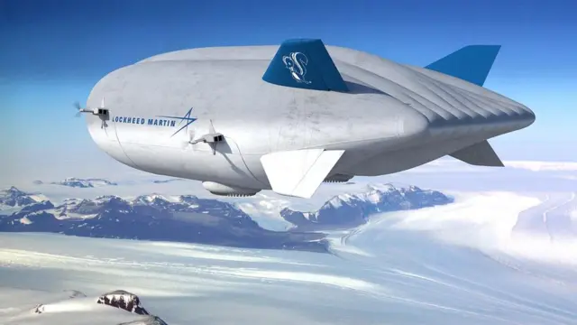 У американского аэрокосмического гиганта - корпорации Lockheed Martin - тоже есть своя концепция дирижабля