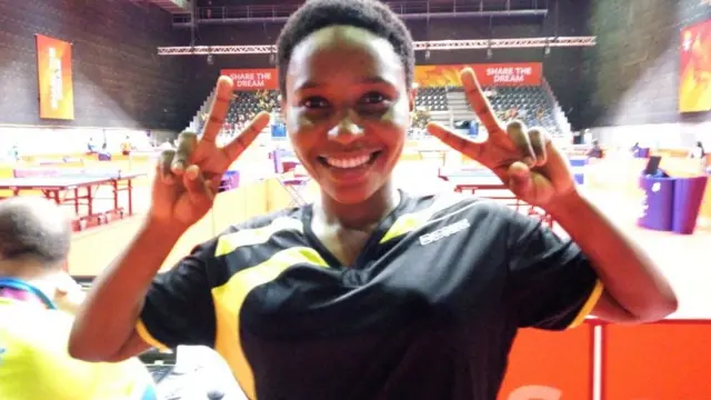 Fathiya Pazi mcheza tenisi ya meza Tanzania