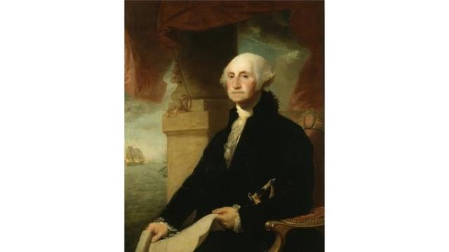 乔治华盛顿油画肖像