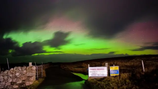 Aurora borealis, Durness