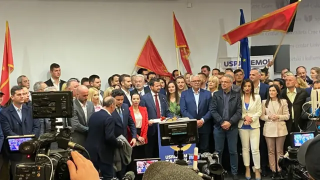 Милатовић, Мандић, Абазовић, избори