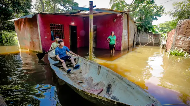 Inundaciones en Puerto ordaz