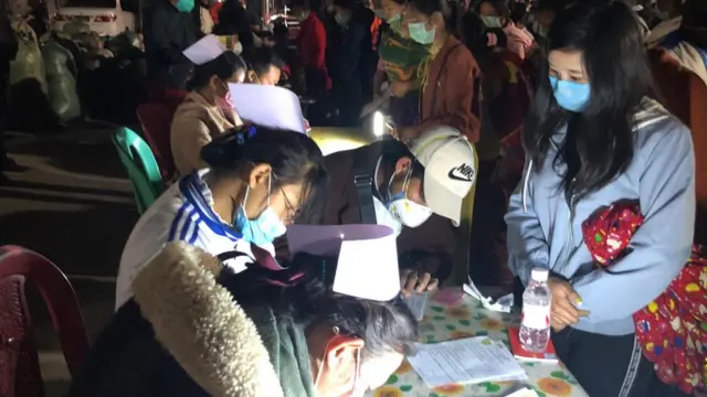 လူ၁၅၀ ကျော်ပြန်ဝင်လာ