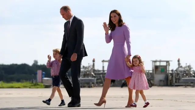 William, Kate e os filhoscomprar lotofácil onlinevisita na Alemanha