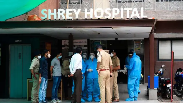 અમદાવાદ શ્રેય હૉસ્પિટલ, આગકાંડ