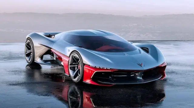 کانسپت شورلت کوروت در استودیوی جنرال‌موتورز در ایالت کالیفرنیا طراحی شده است