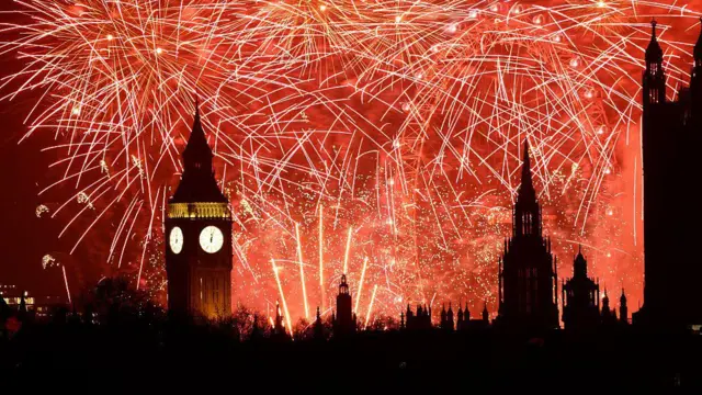 Londonda atəşfəşanlıq