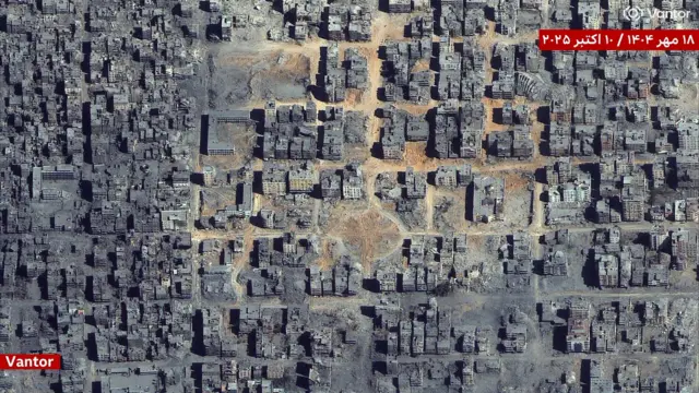 تخریب گسترده مناطق مسکونی در شمال غربی شهر غزه